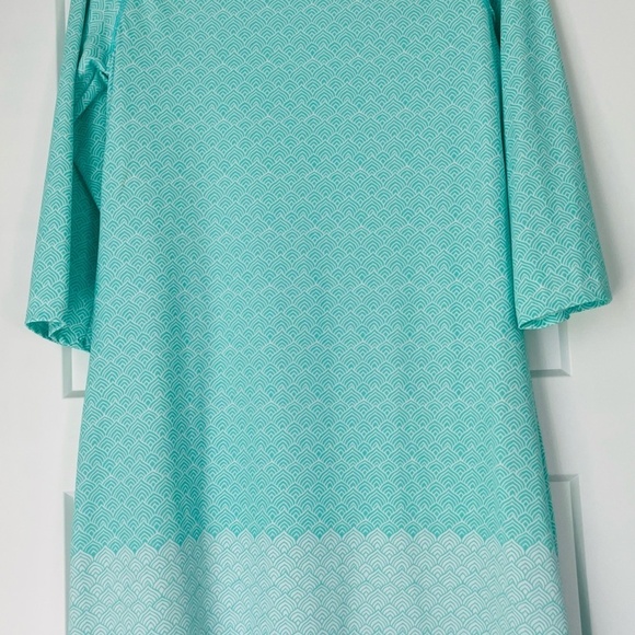 EUC Cabana Life Summer Vibes Shift Dress Resort Wear in Mint, Large‎ - Picture 9 of 10